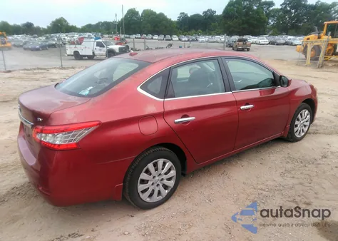 2015 Nissan Sentra Sv from USA, damaged, VIN 3N1AB7AP3FY300006